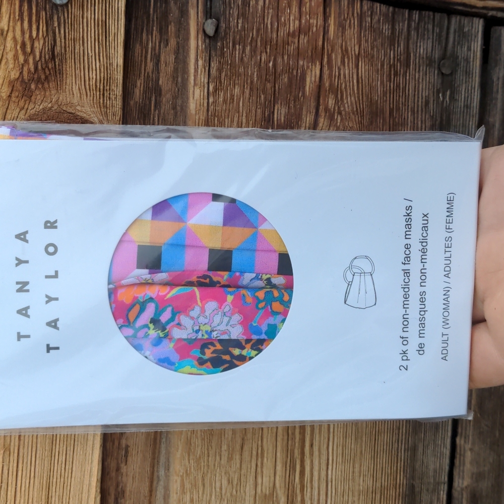 Tanya Taylor Face Masks pack of two adult